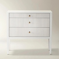 Pottery Barn White Wood Nightstands