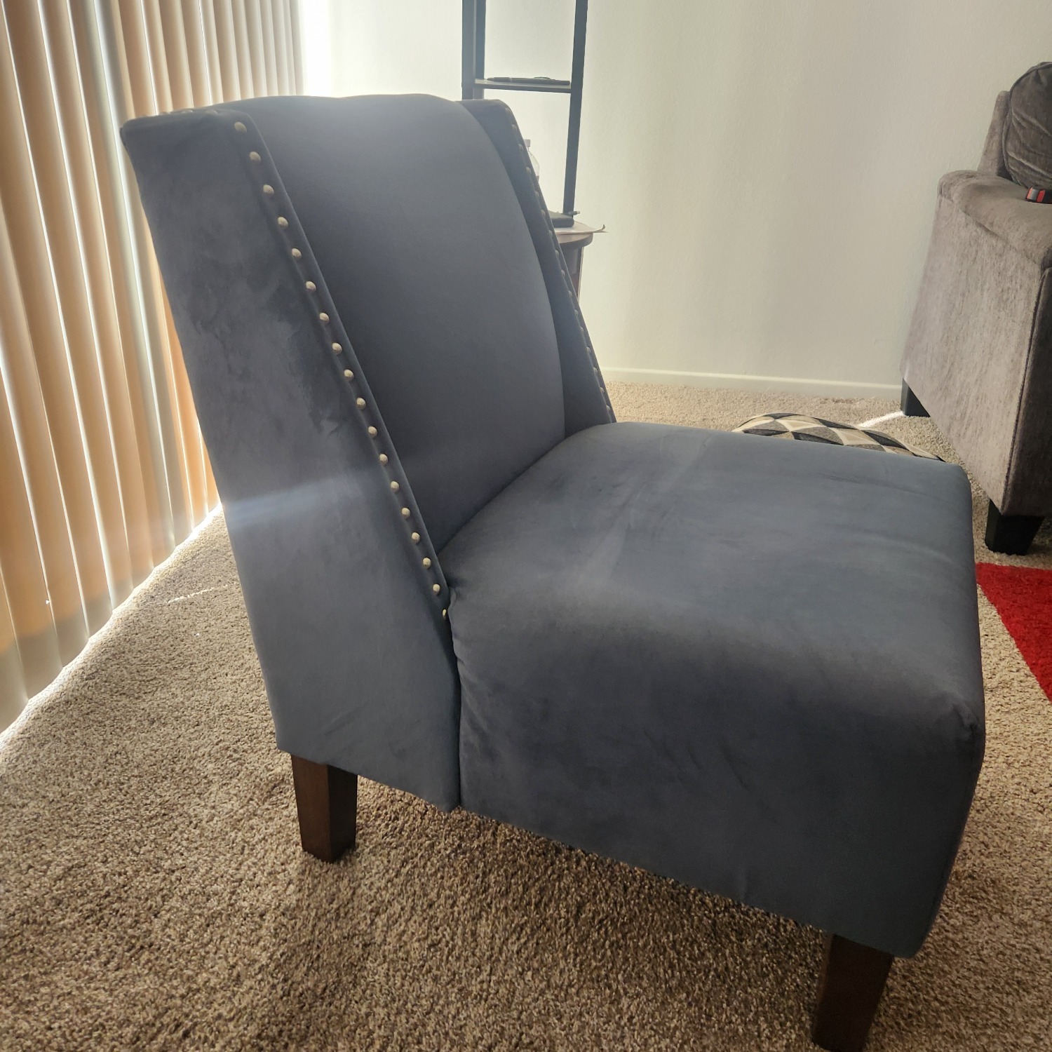 Ashley Furniture Blue Accent Chair - image-2