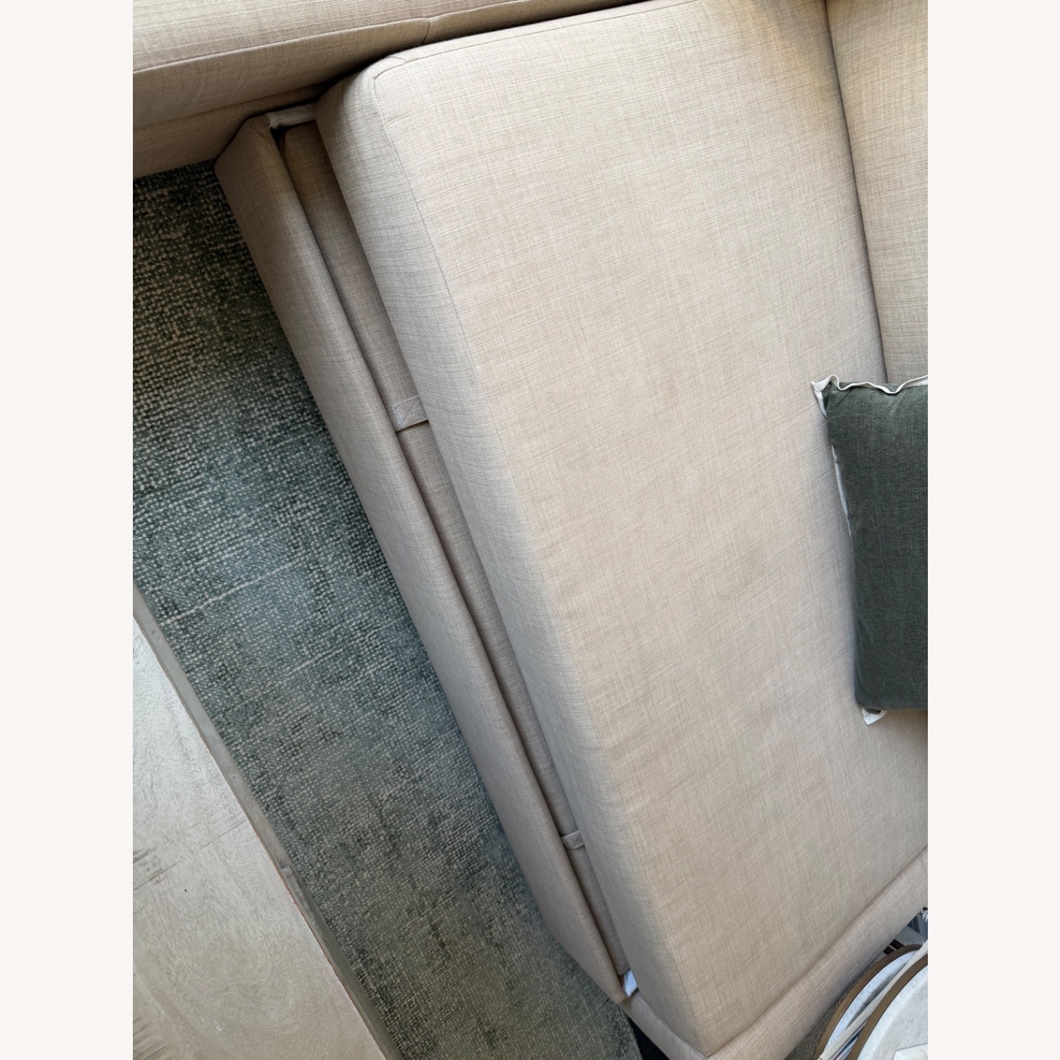 IKEA 3 Piece Sectional w Storage and Pullout Bed - image-4