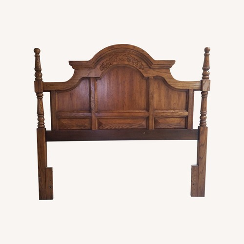 Used Queen Arched Headboard for sale on AptDeco