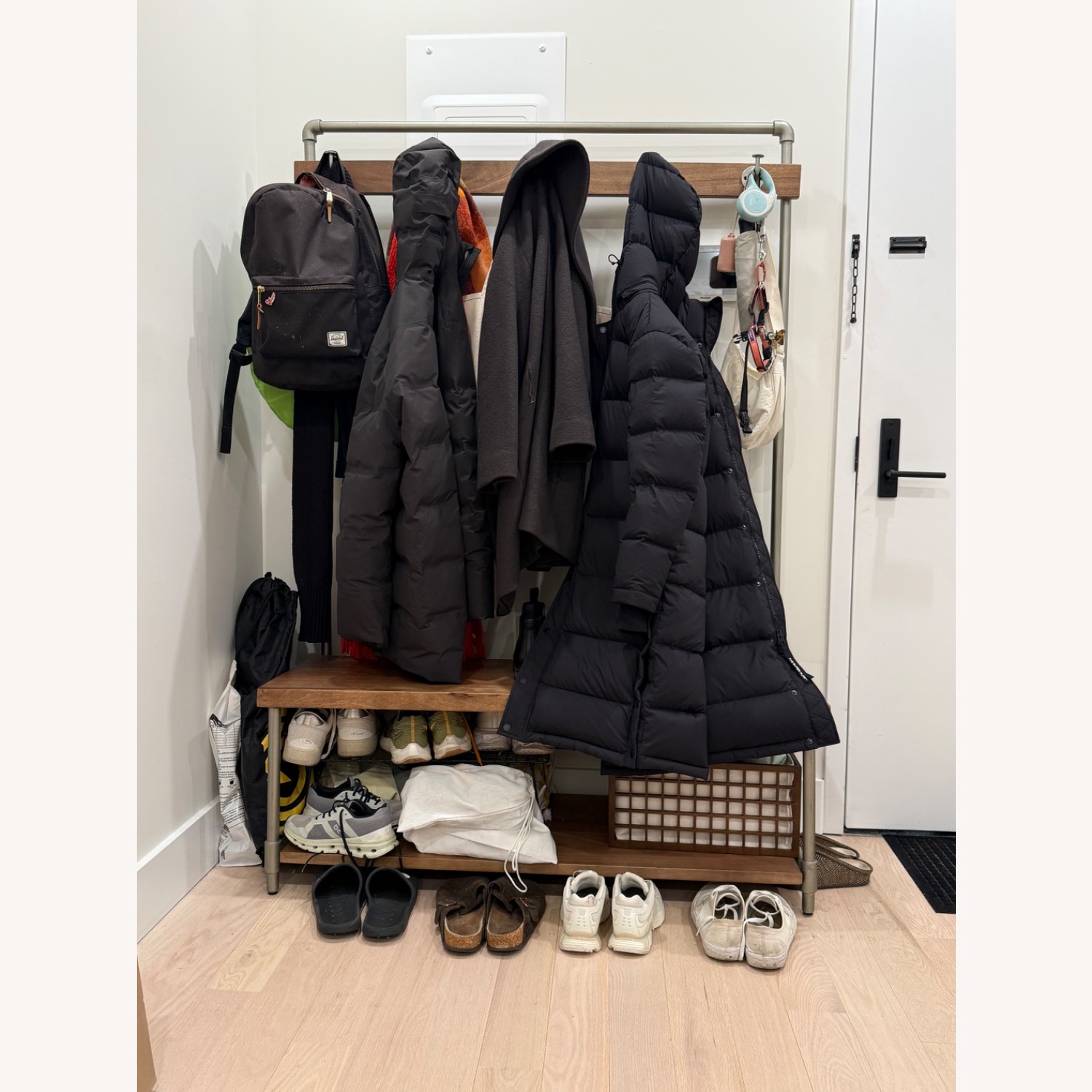 West Elm Industrial Hall Tree - image-6