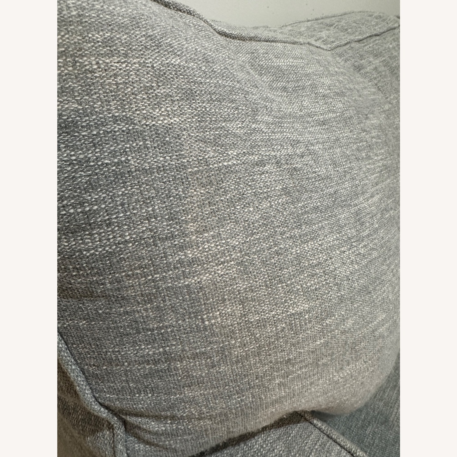 Living Spaces Light Gray 3+ Seater Sofa - image-2