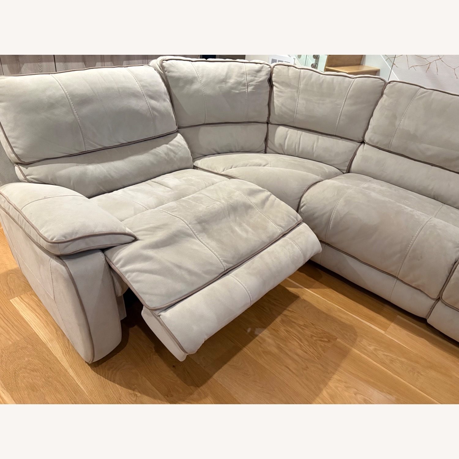 Radley 5-Pc. Power Recliner Sectional - Cream - image-1