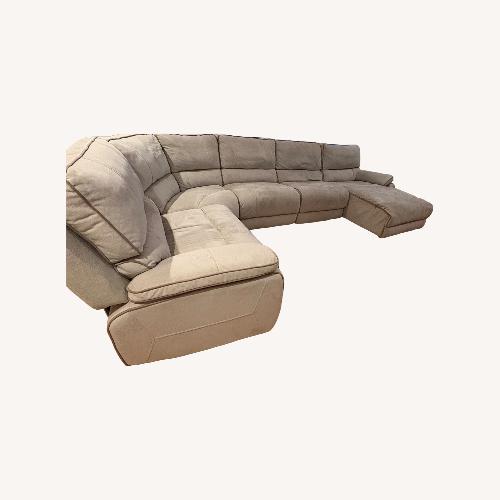 Used Radley 5-Pc. Power Recliner Sectional - Cream for sale on AptDeco