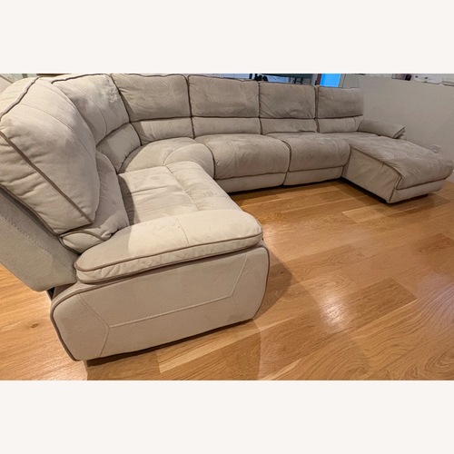 Used Radley 5-Pc. Power Recliner Sectional - Cream for sale on AptDeco