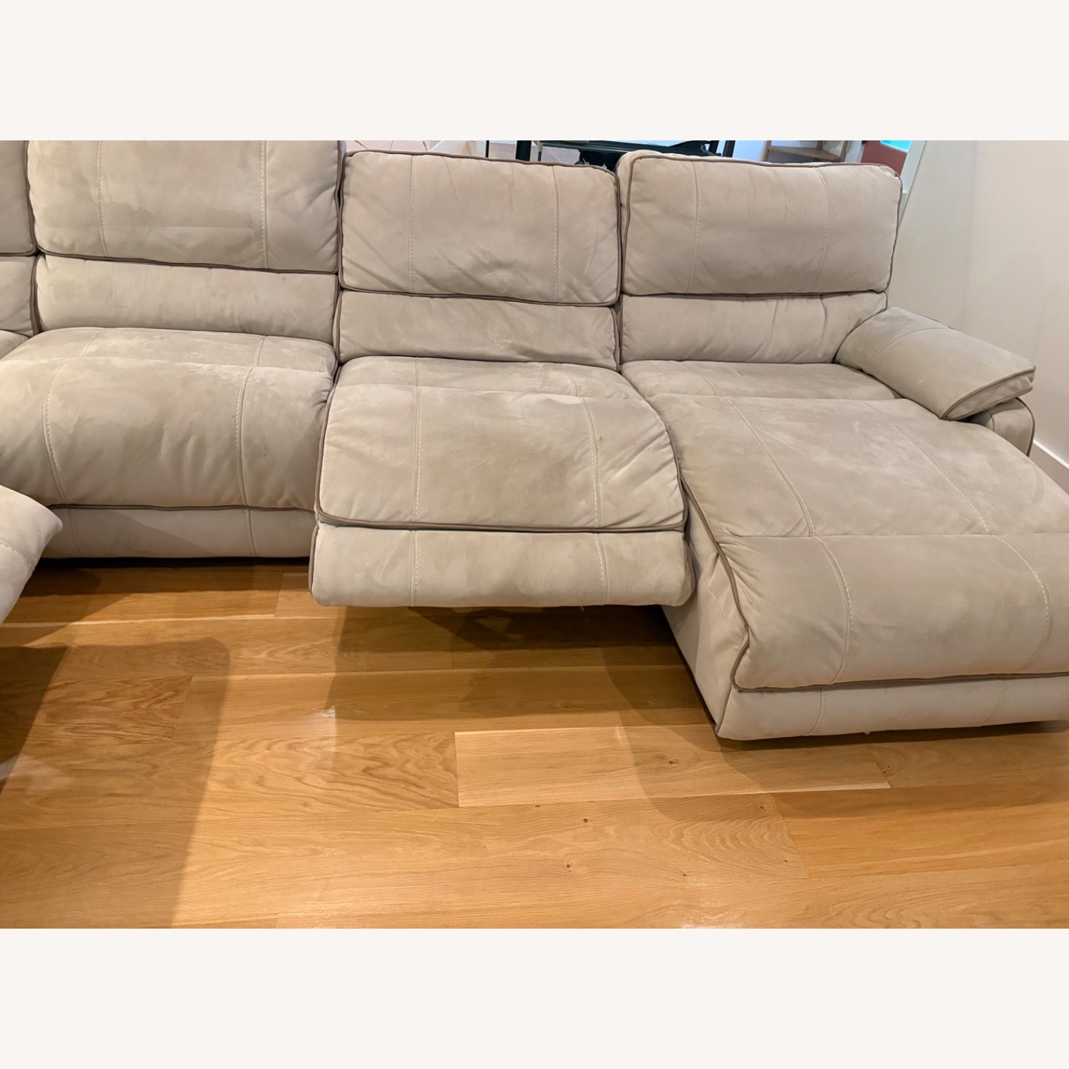 Radley 5-Pc. Power Recliner Sectional - Cream - image-2