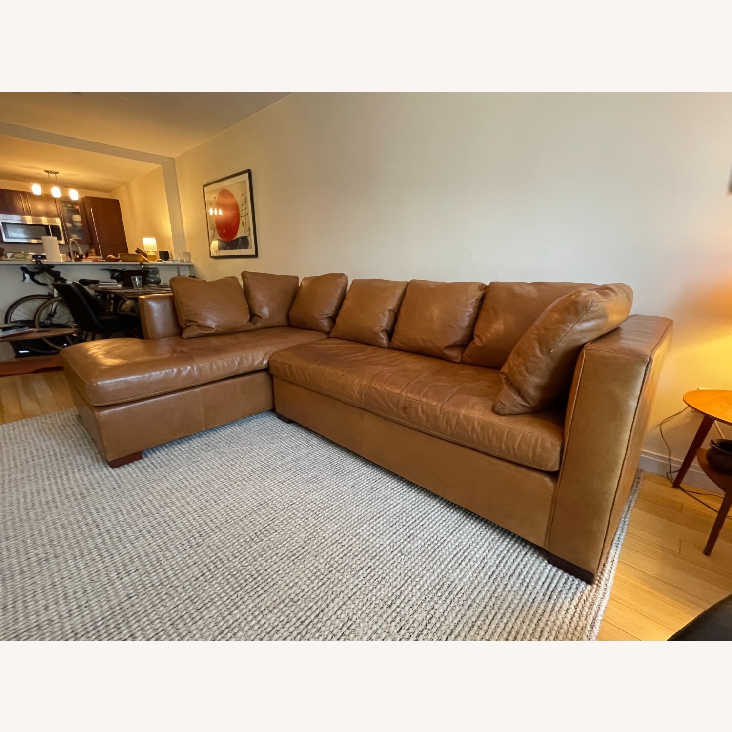 Hickory Chair 2-Piece Leather Sectional - image-5