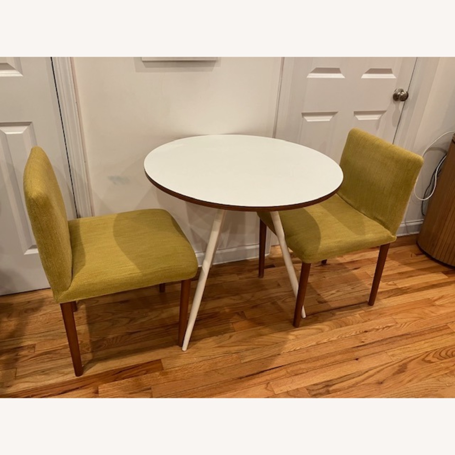 West Elm Bistro Table & 2 Chairs - image-1