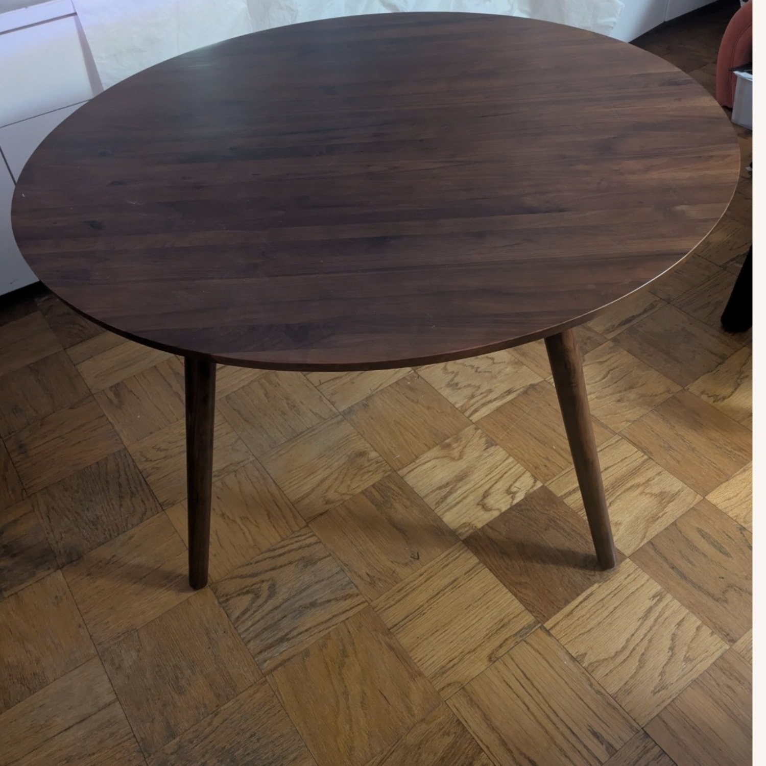 Artcile Seno 47" Round Dining Table in Walnut - image-3