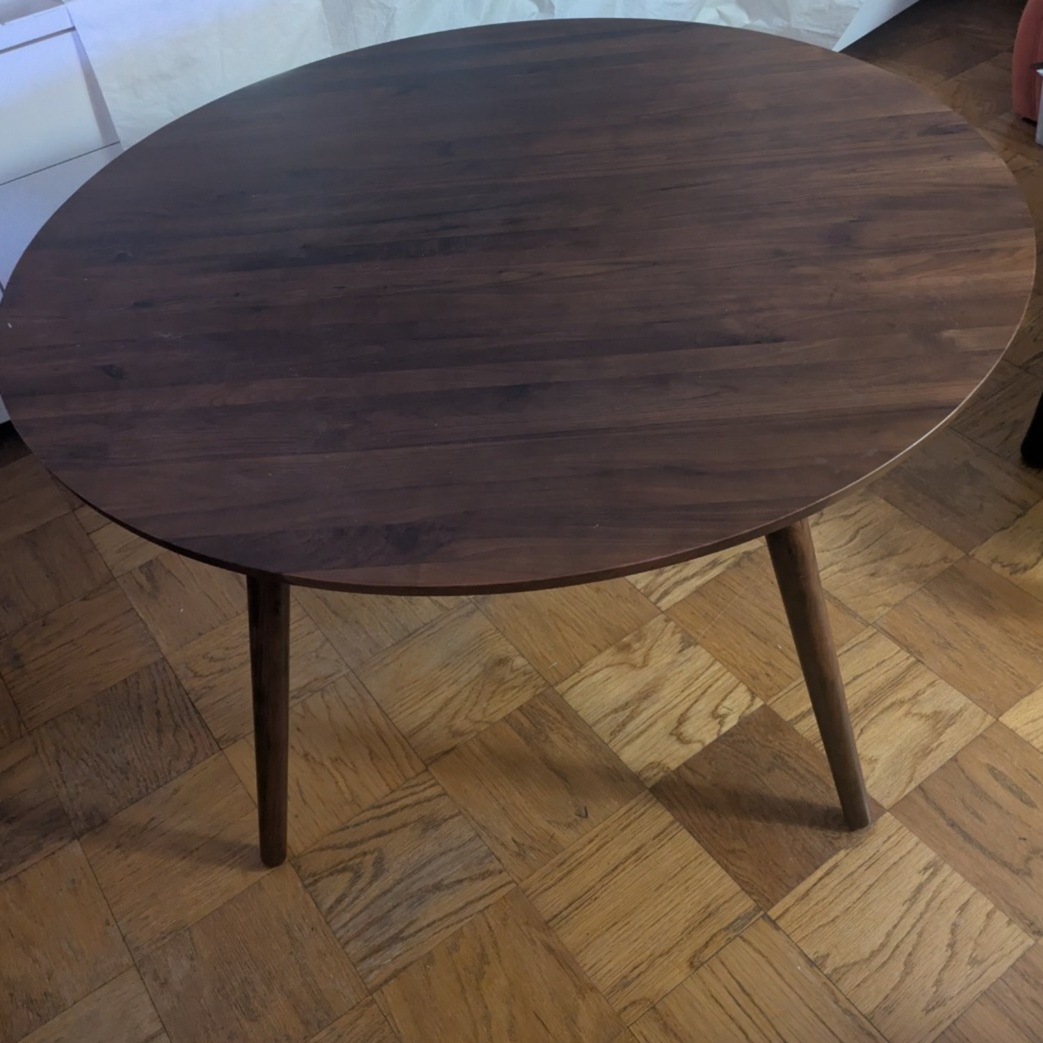 Artcile Seno 47" Round Dining Table in Walnut - image-2
