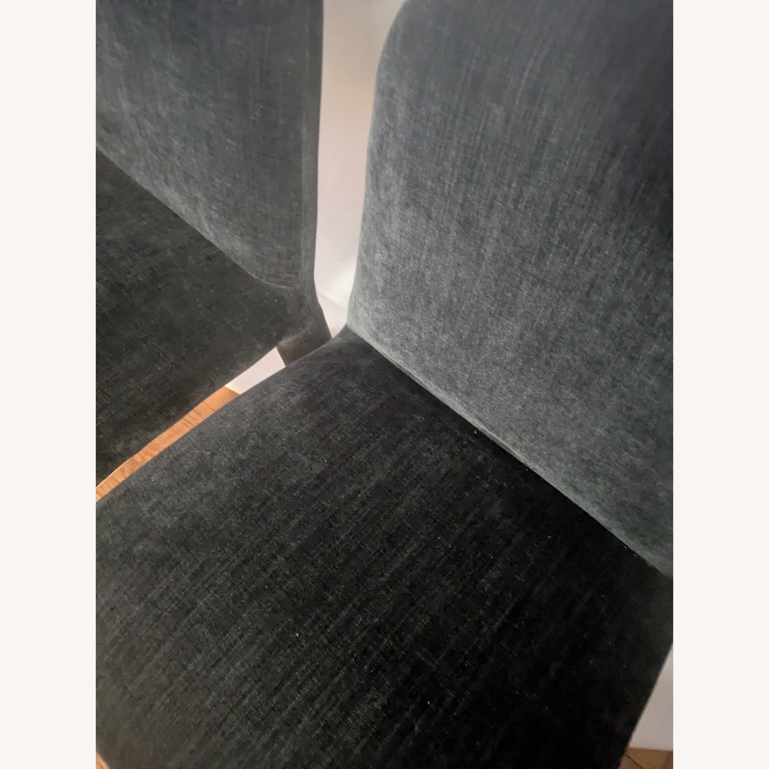 TOV Furniture Georgia Performance Black Fabric Dining Chairs - image-1