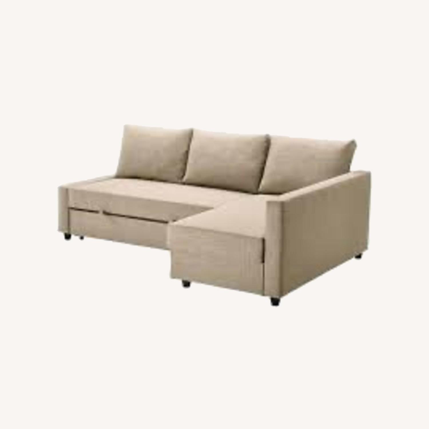 IKEA Friheten Natural Fabric 2 Seater Sofa - image-0