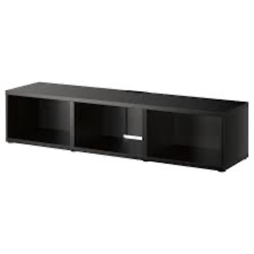 Used IKEA BESTÅ TV Unit Black-Brown for sale on AptDeco