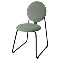 IKEA Månhult Green Metal Dining Chairs
