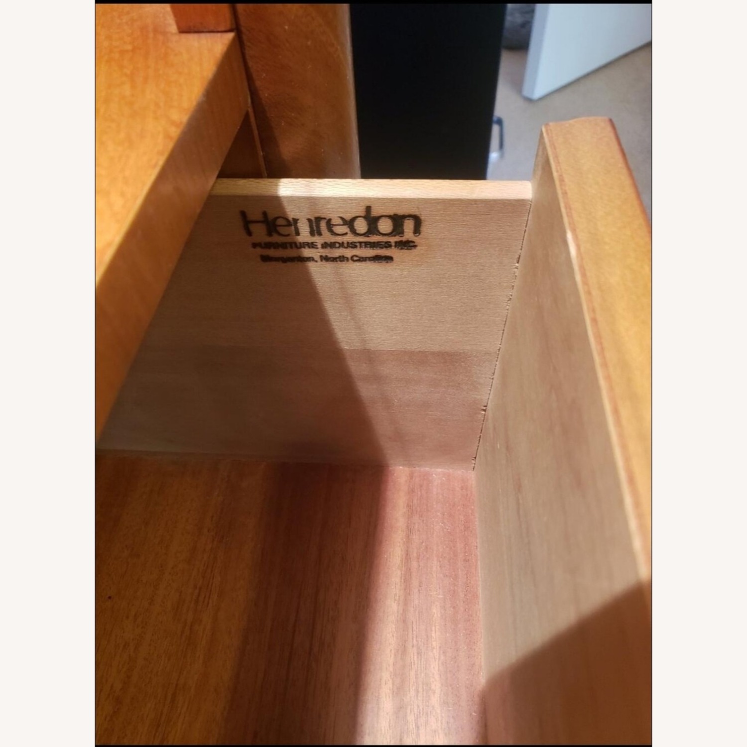 Henredon Light Brown Burlwood Etageres  - image-14