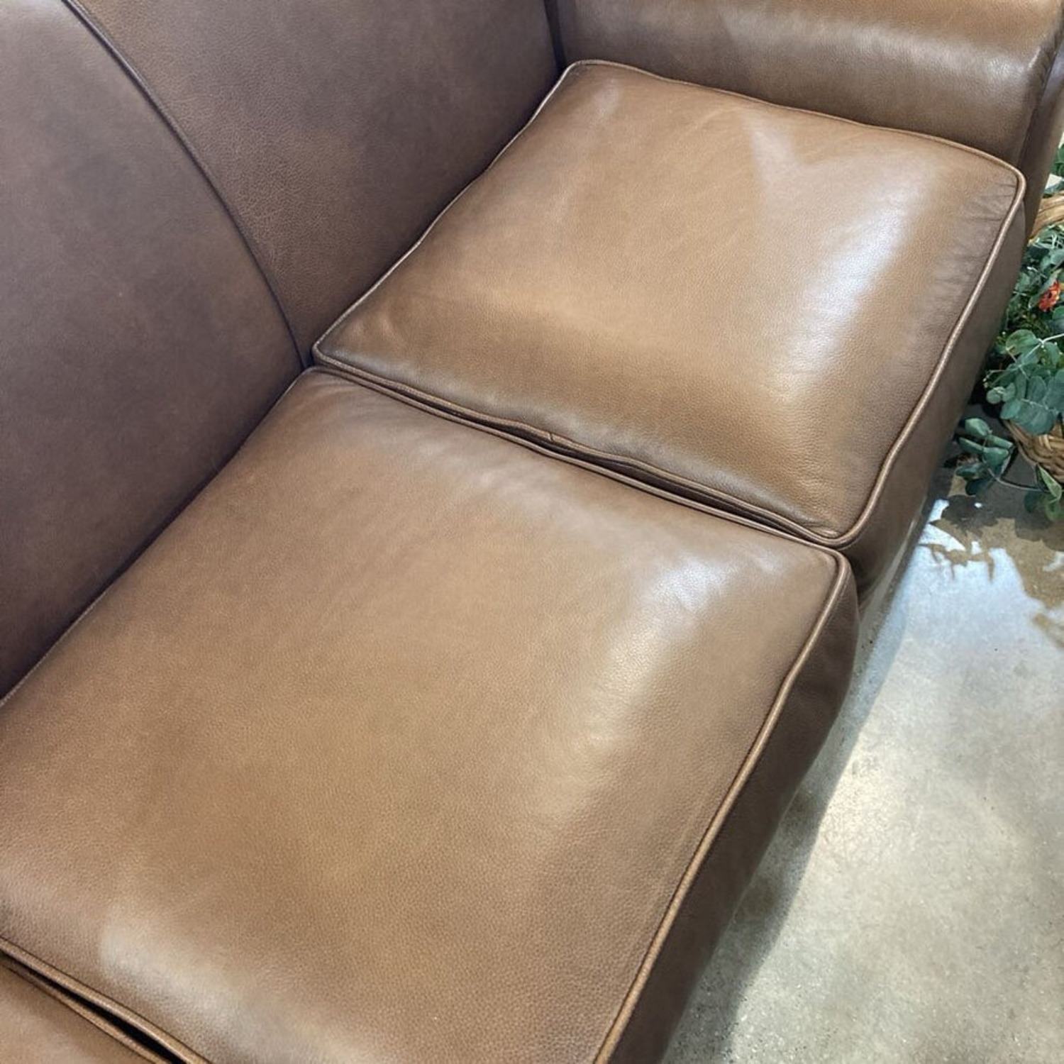 Walter E. Smithe Portland Leather 3-Seat Sofa - image-8