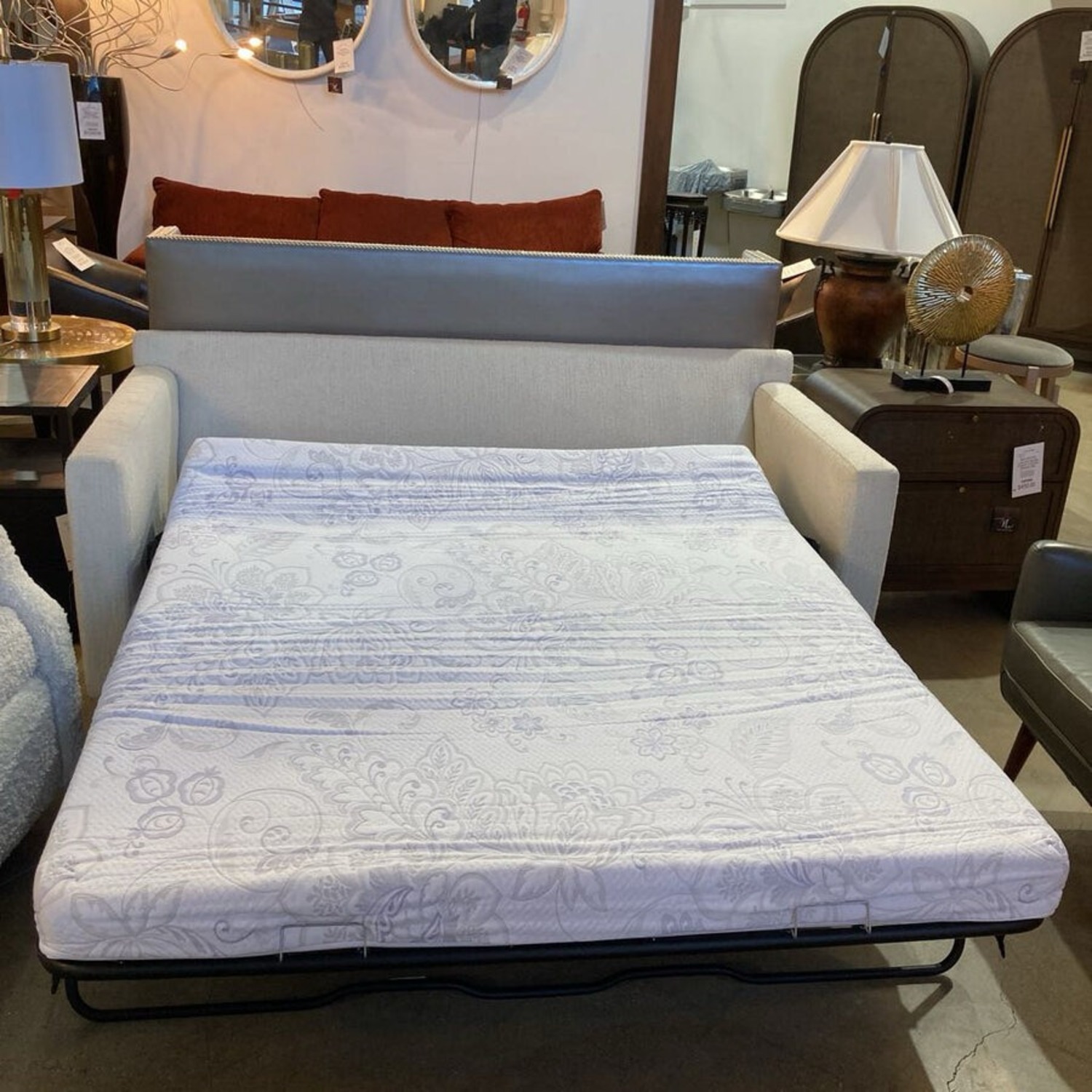 Crate & Barrel Barrett Queen Sleeper Sofa - image-9