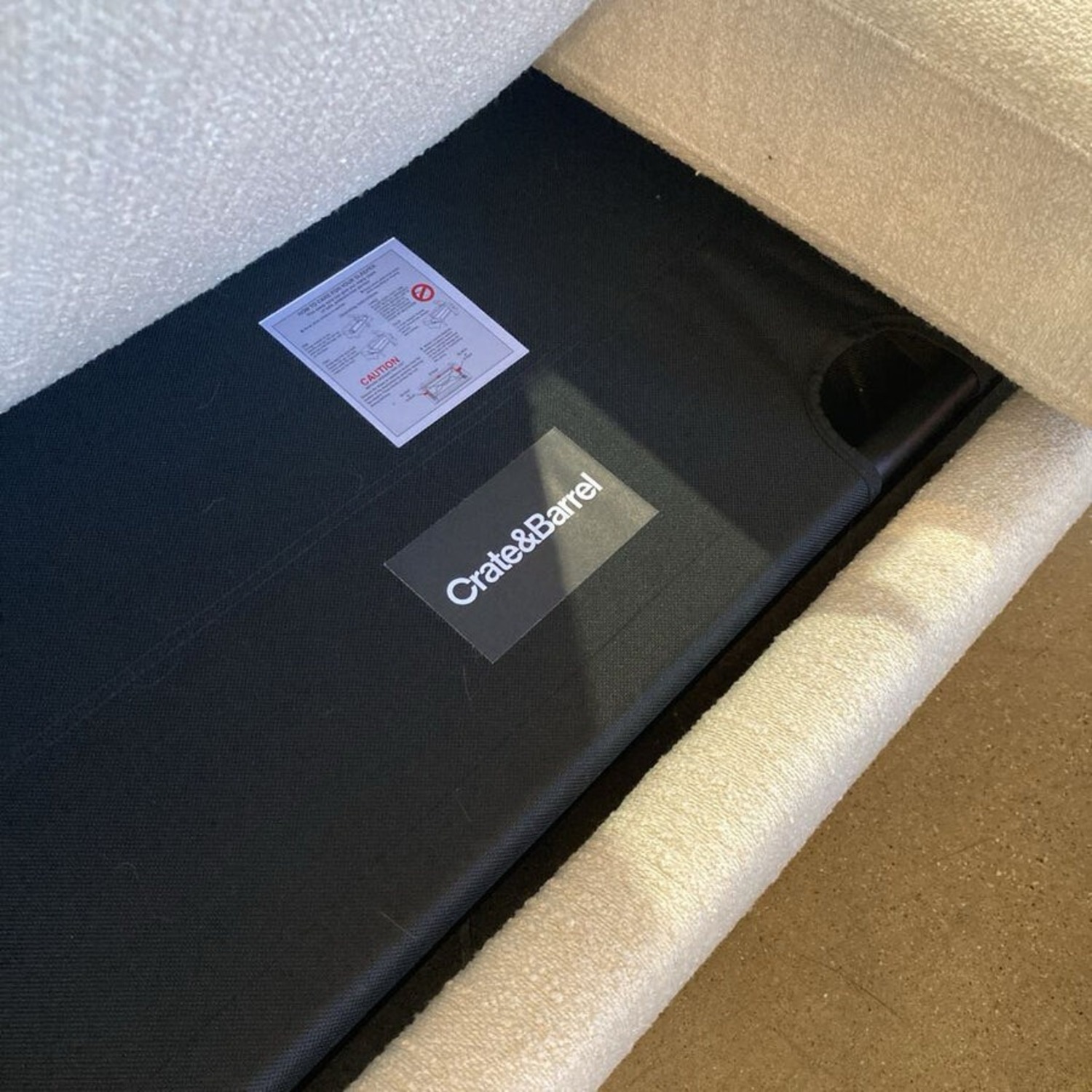 Crate & Barrel Barrett Queen Sleeper Sofa - image-5