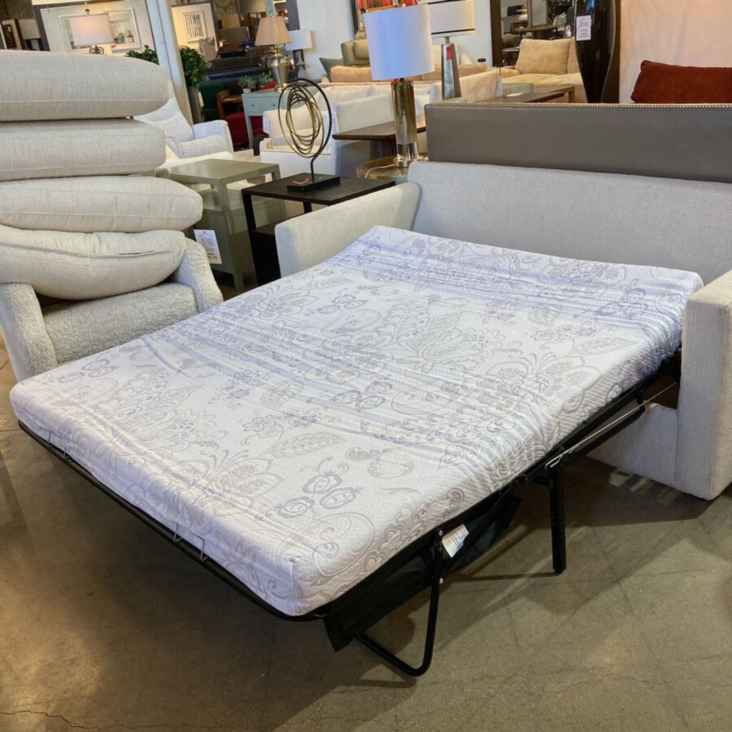 Crate & Barrel Barrett Queen Sleeper Sofa - image-11