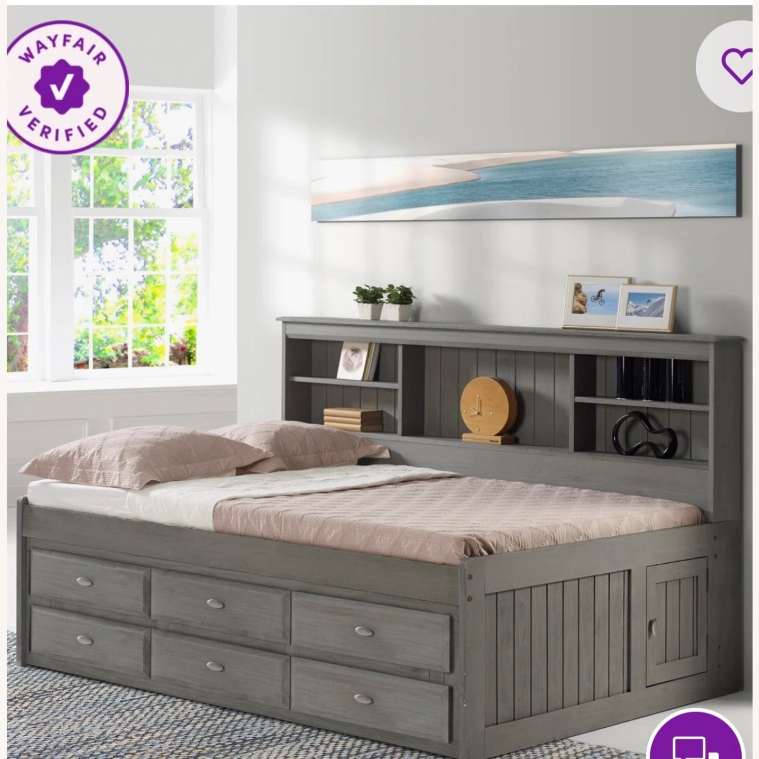 Beckford Kids Daybed with Drawers - image-3