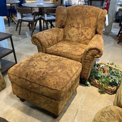 Used Rowe Furniture Chair and a Half for sale on AptDeco