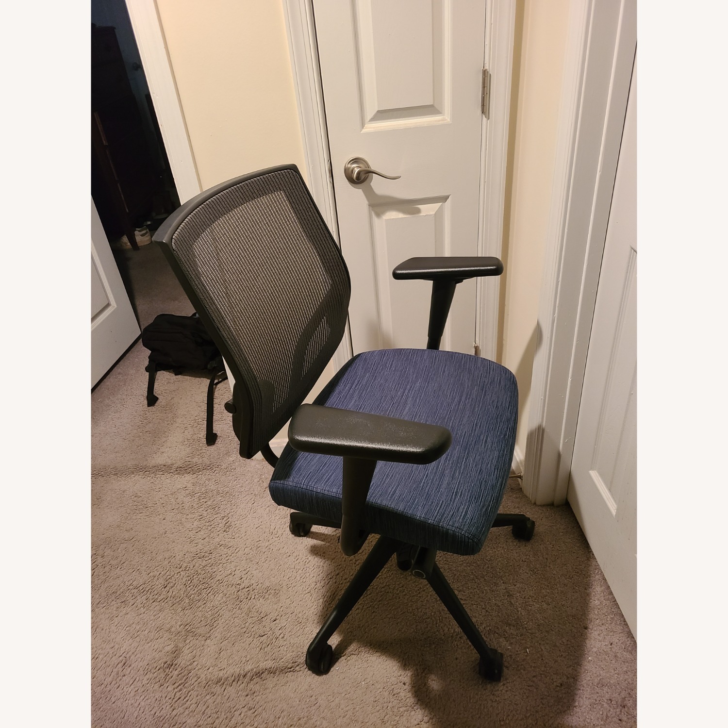 Focus - Sitonit Blue Fabric Office Chair - image-2