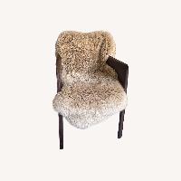 Wayfair Dark Brown Leather Accent Chair