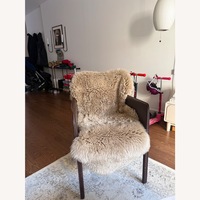 Wayfair Dark Brown Leather Accent Chair