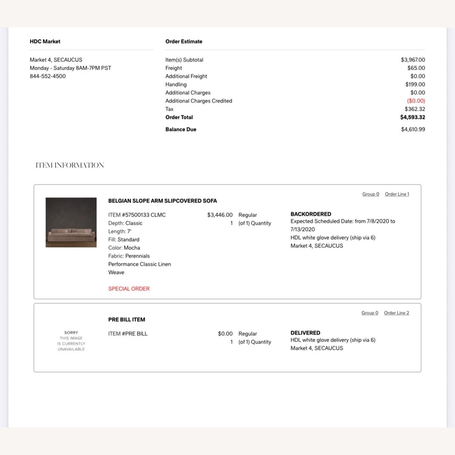 Restoration Hardware Maxwell Light Brown 3+ Seater Sofa - image-5