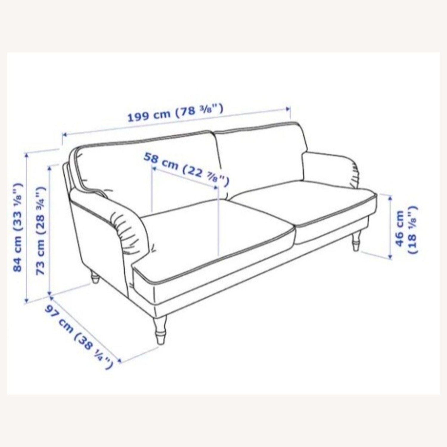 IKEA Stocksund Sofa - image-9
