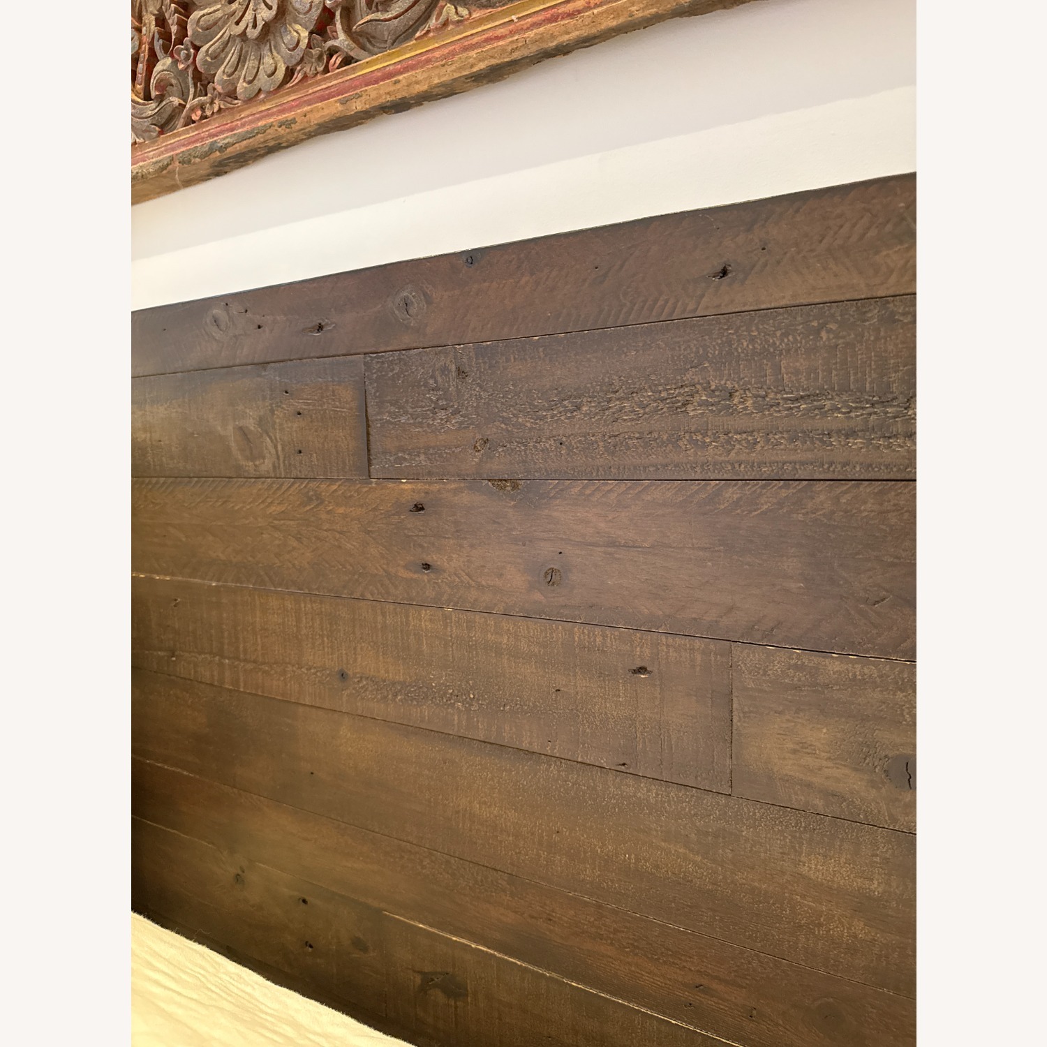 West Elm Emmerson Dark Brown Wood Queen Bed - image-6