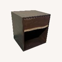 Four Hands Dark Brown Wood Side Tables