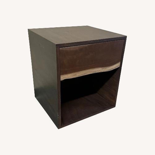Used Four Hands Dark Brown Wood Side Tables for sale on AptDeco
