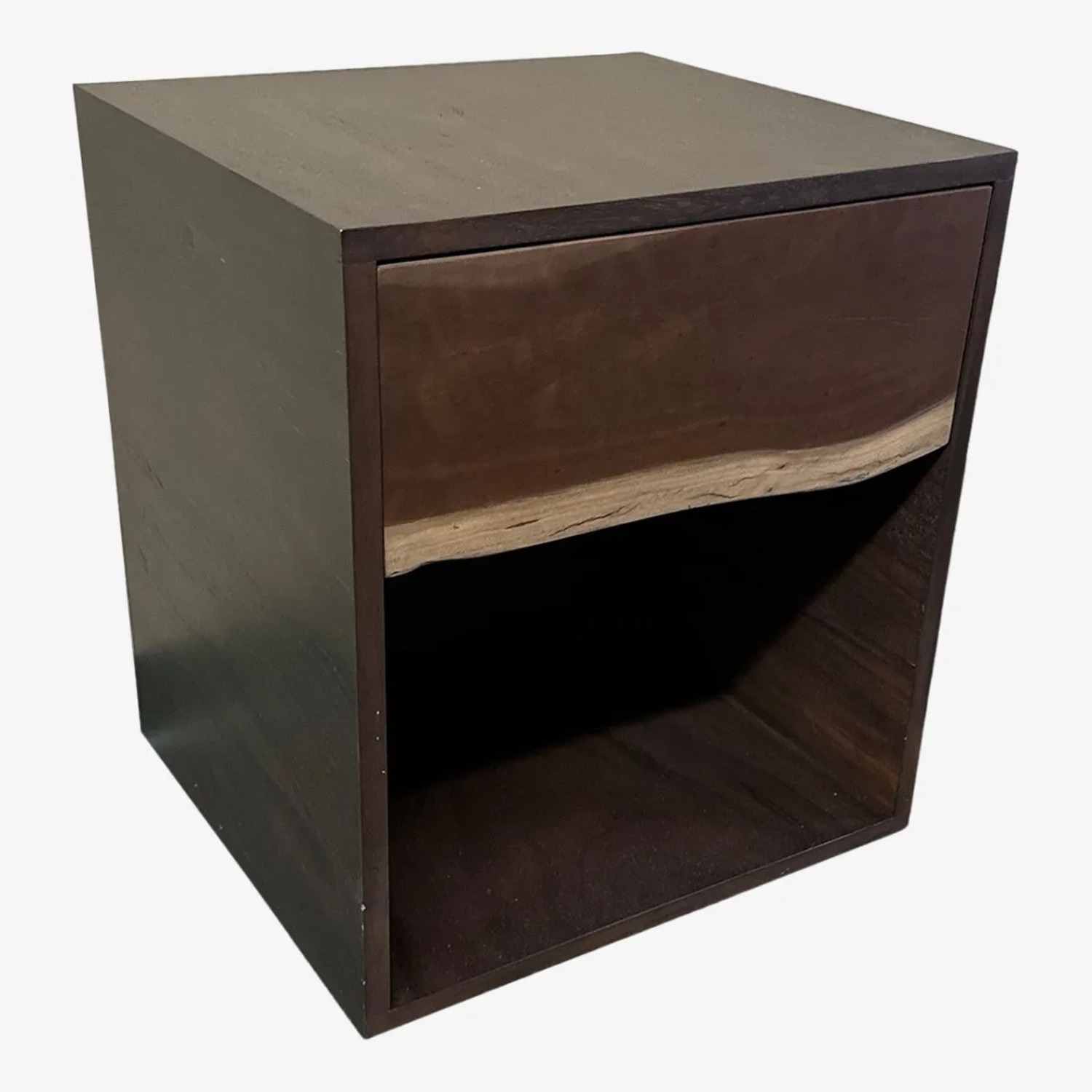 Four Hands Dark Brown Wood Side Tables - image-0