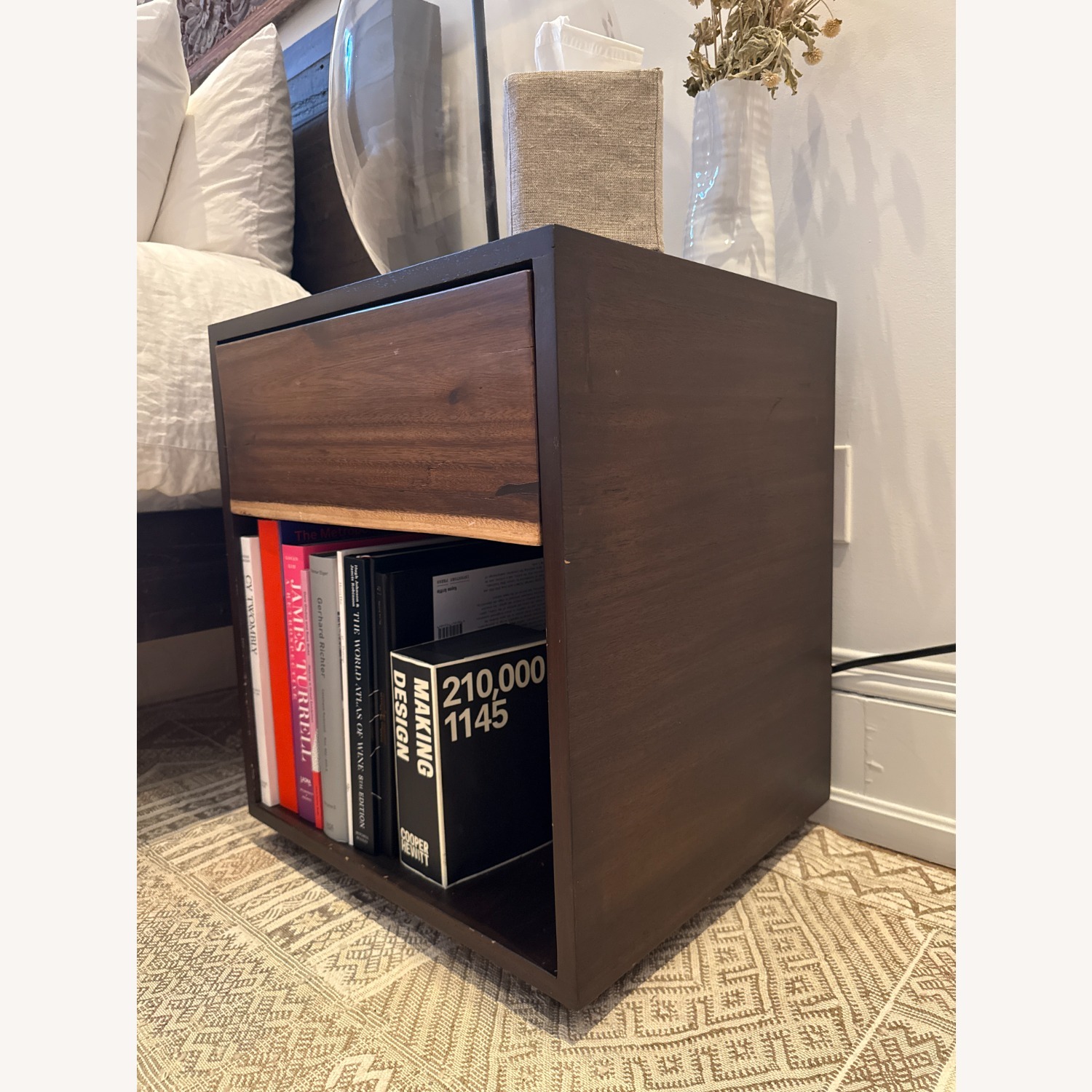 Four Hands Dark Brown Wood Side Tables - image-7