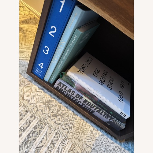 Used Four Hands Dark Brown Wood Side Tables for sale on AptDeco