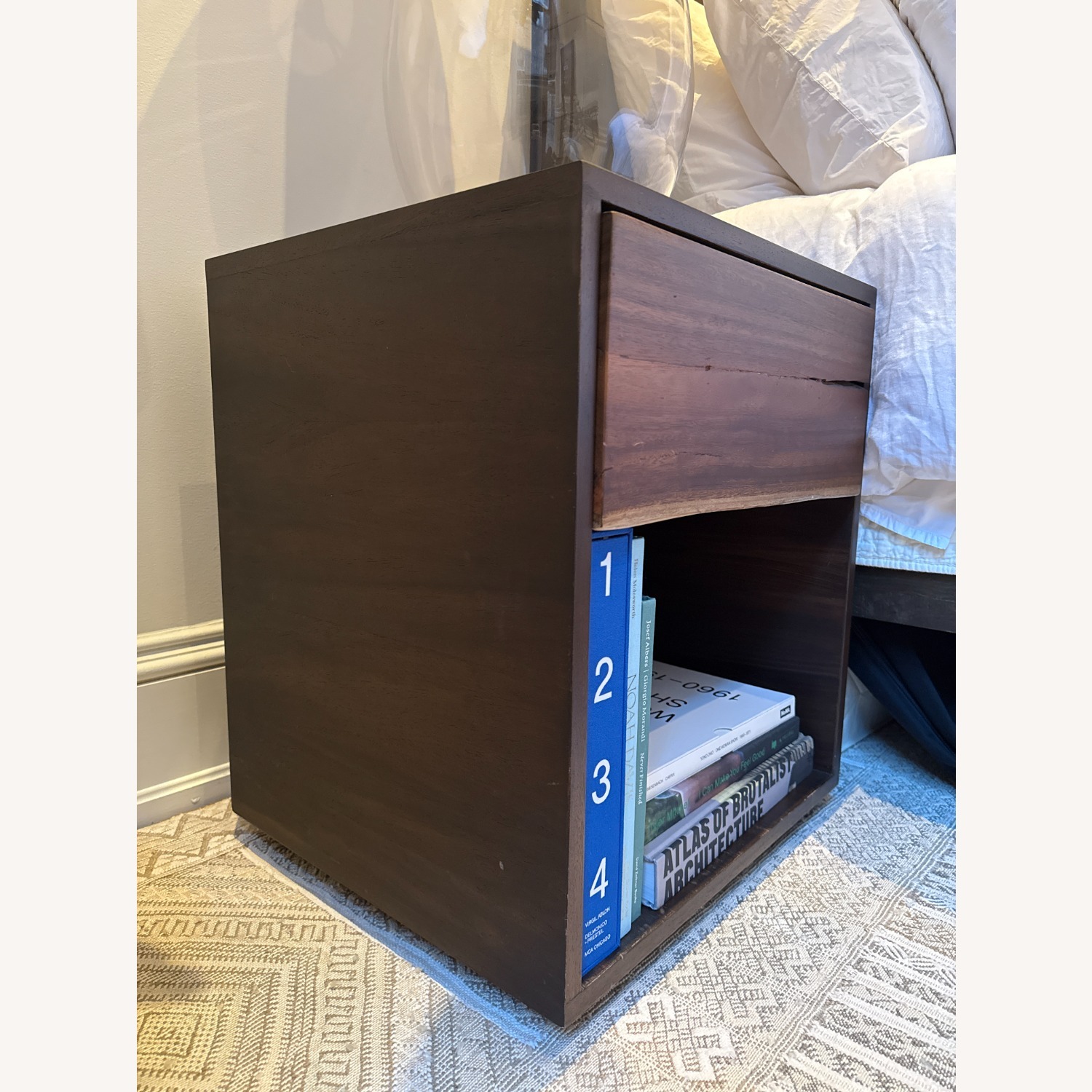 Four Hands Dark Brown Wood Side Tables - image-3