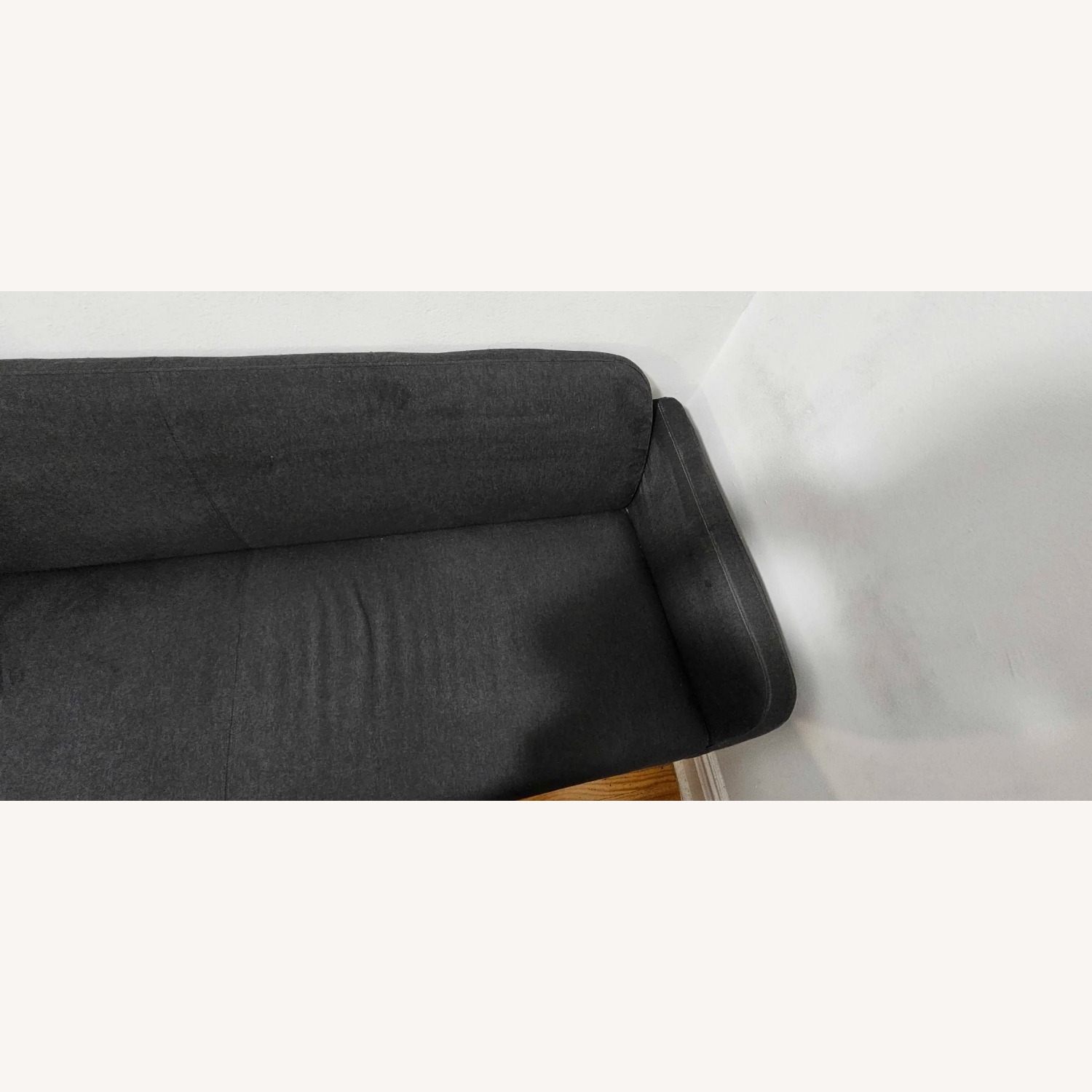 IKEA Linanäs Black Fabric 3+ Seater Sofa - image-4
