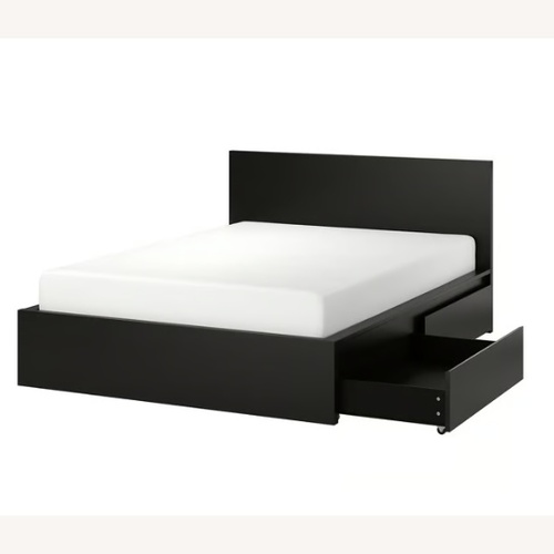 Used IKEA Malm Queen Bed for sale on AptDeco