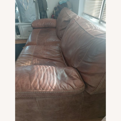 Used 2 Seater Leather Sofa for sale on AptDeco