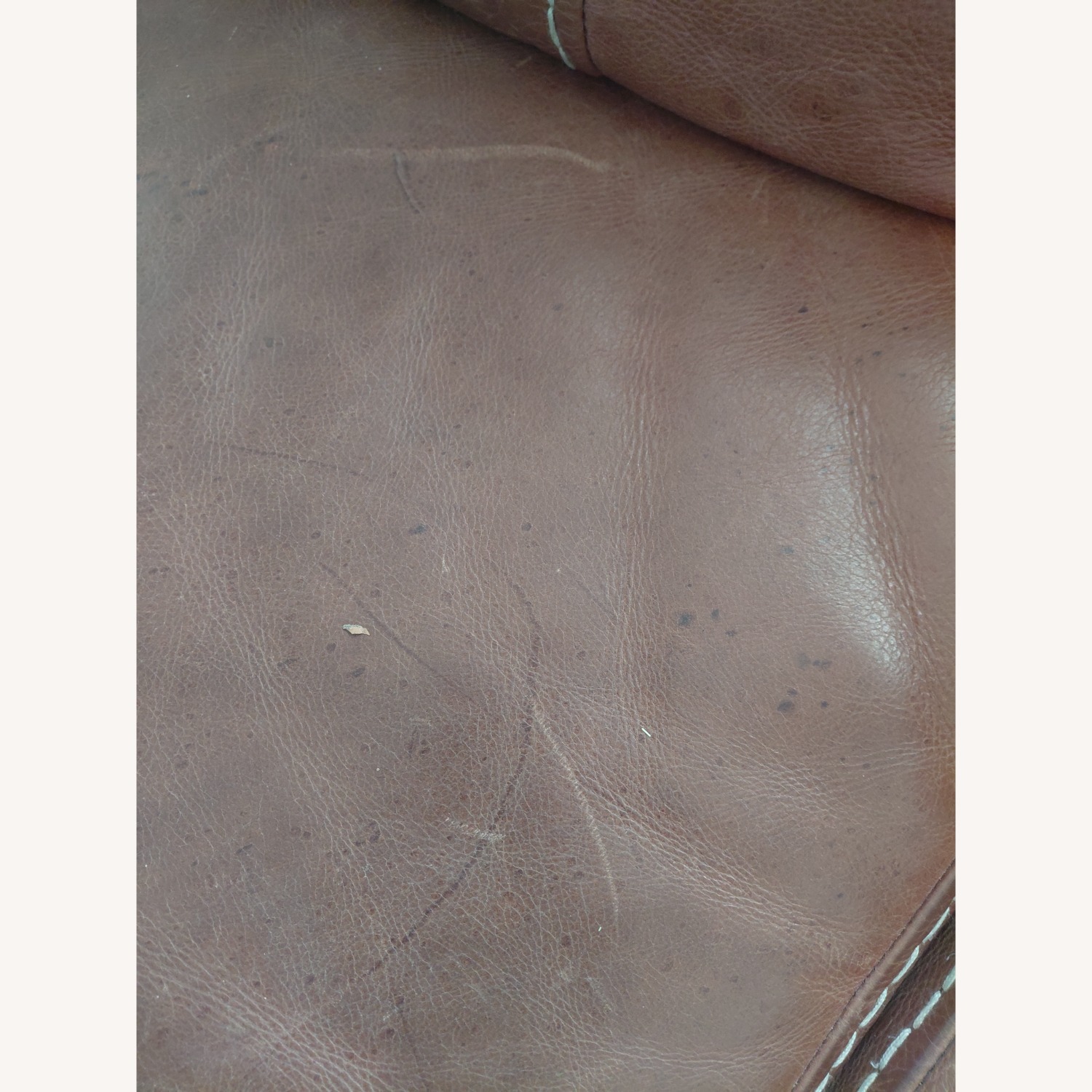 2 Seater Leather Sofa - image-4