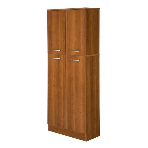 Used South Shore Furniture Dark Brown Wood Wall Unit for sale on AptDeco