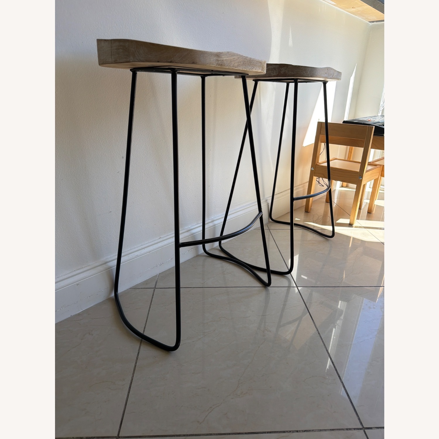 Natural Wood Dining Chairs - image-2