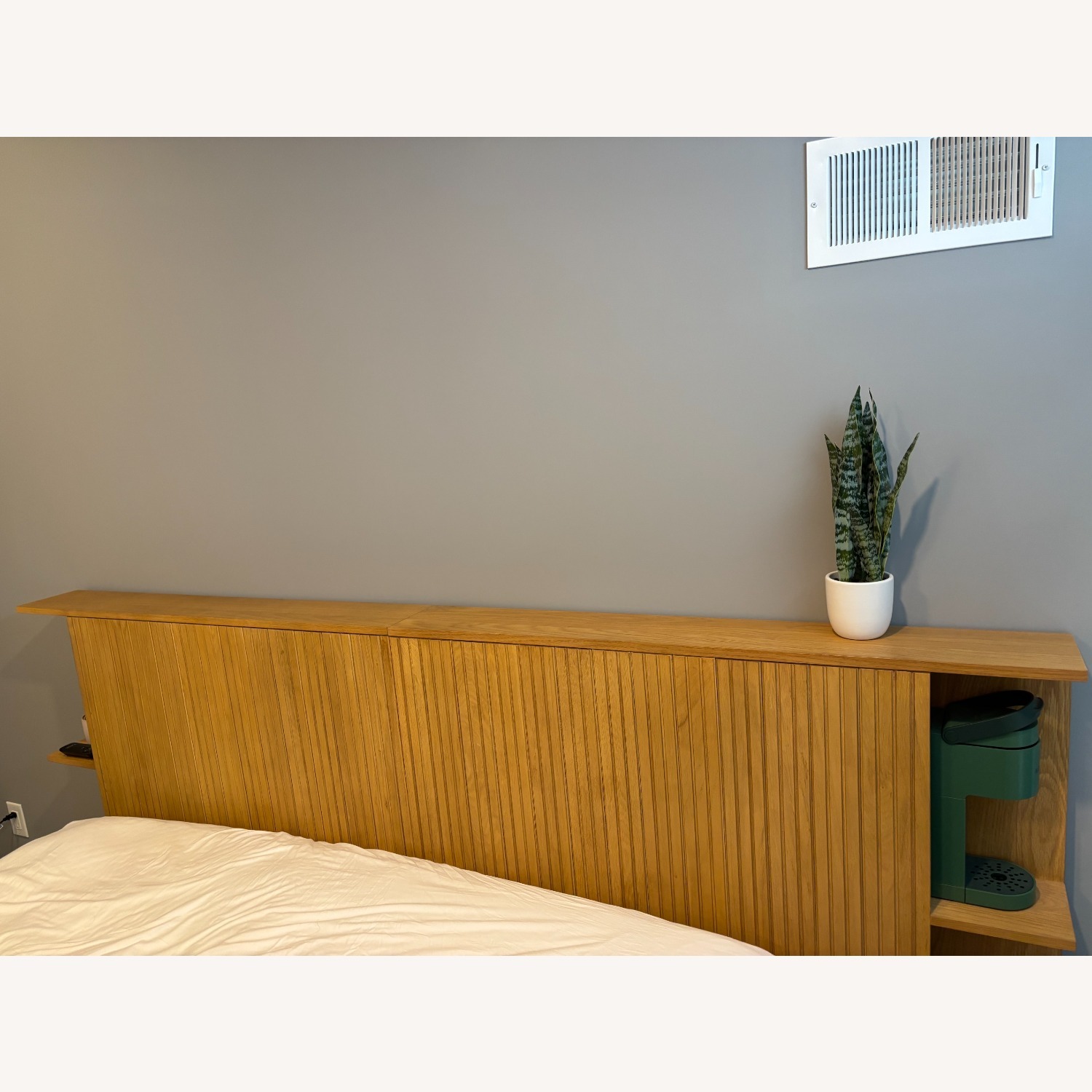 Article Kouva King Storage Headboard - Natural Oak - image-2