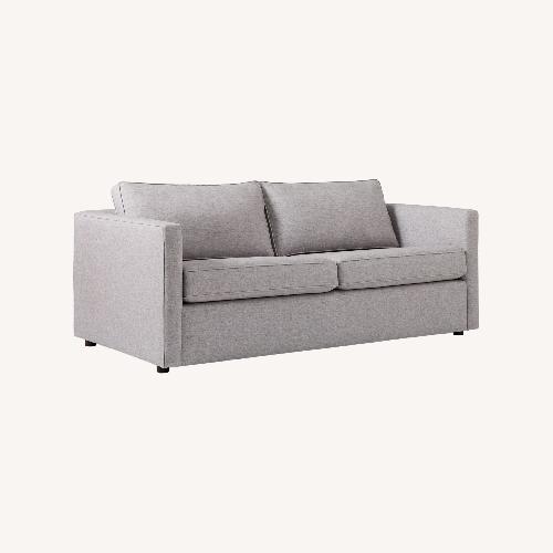 Used West Elm Light Gray Fabric Harris Sleeper Sofa for sale on AptDeco