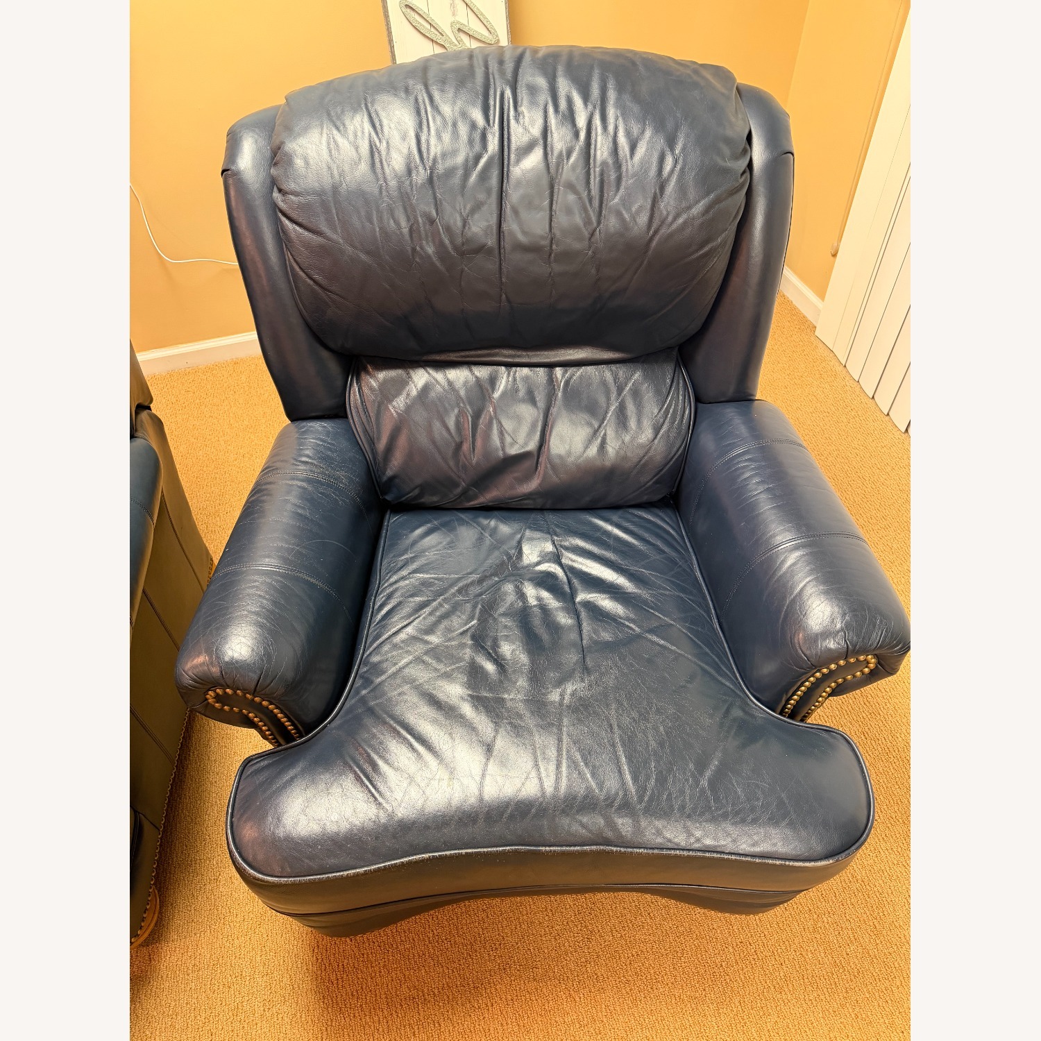 Amish Chairs and Ottoman - image-6