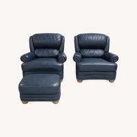 Amish Chairs and Ottoman