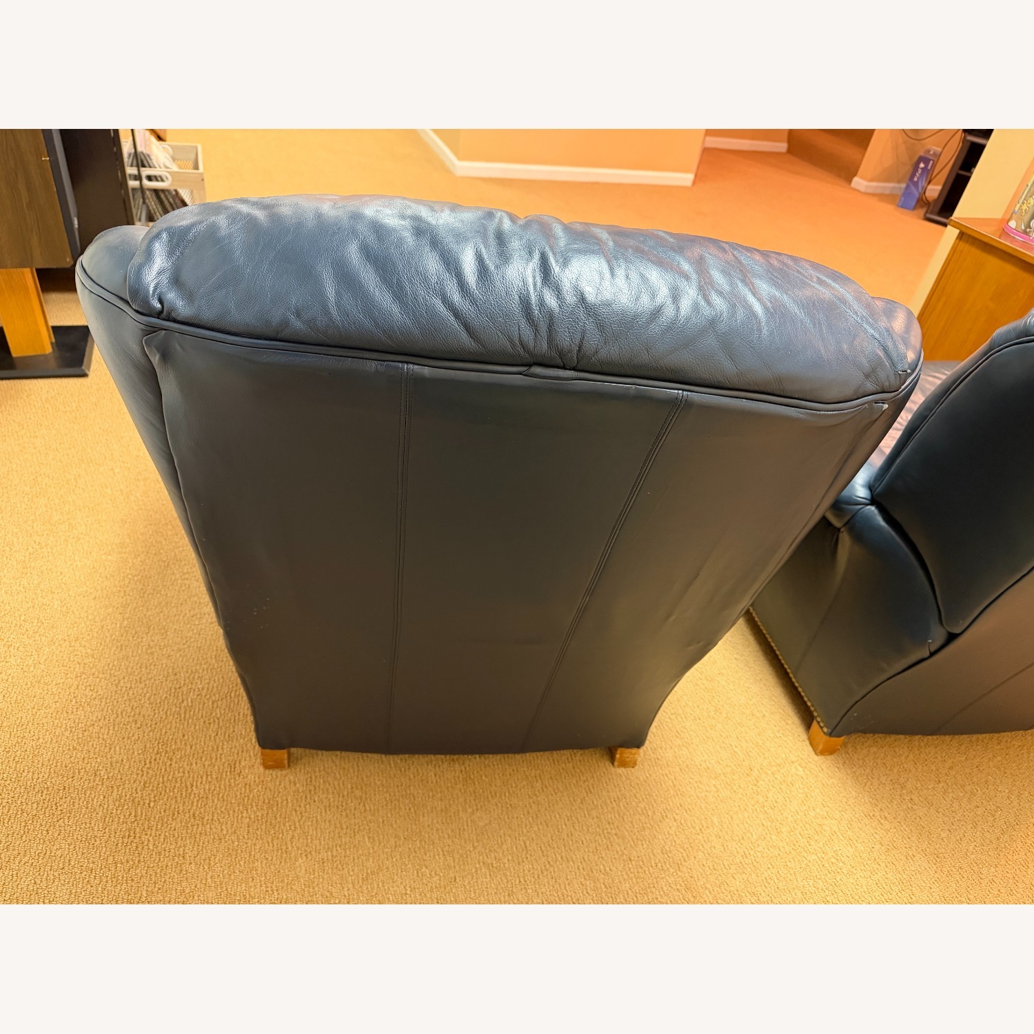 Amish Chairs and Ottoman - image-10