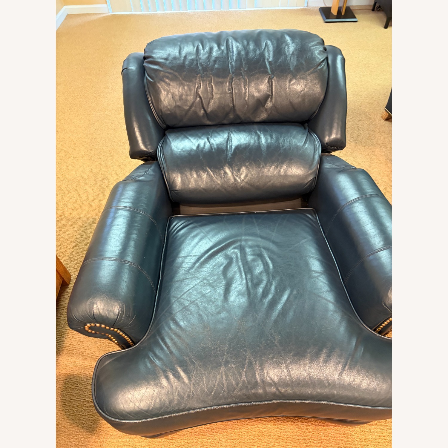 Amish Chairs and Ottoman - image-7