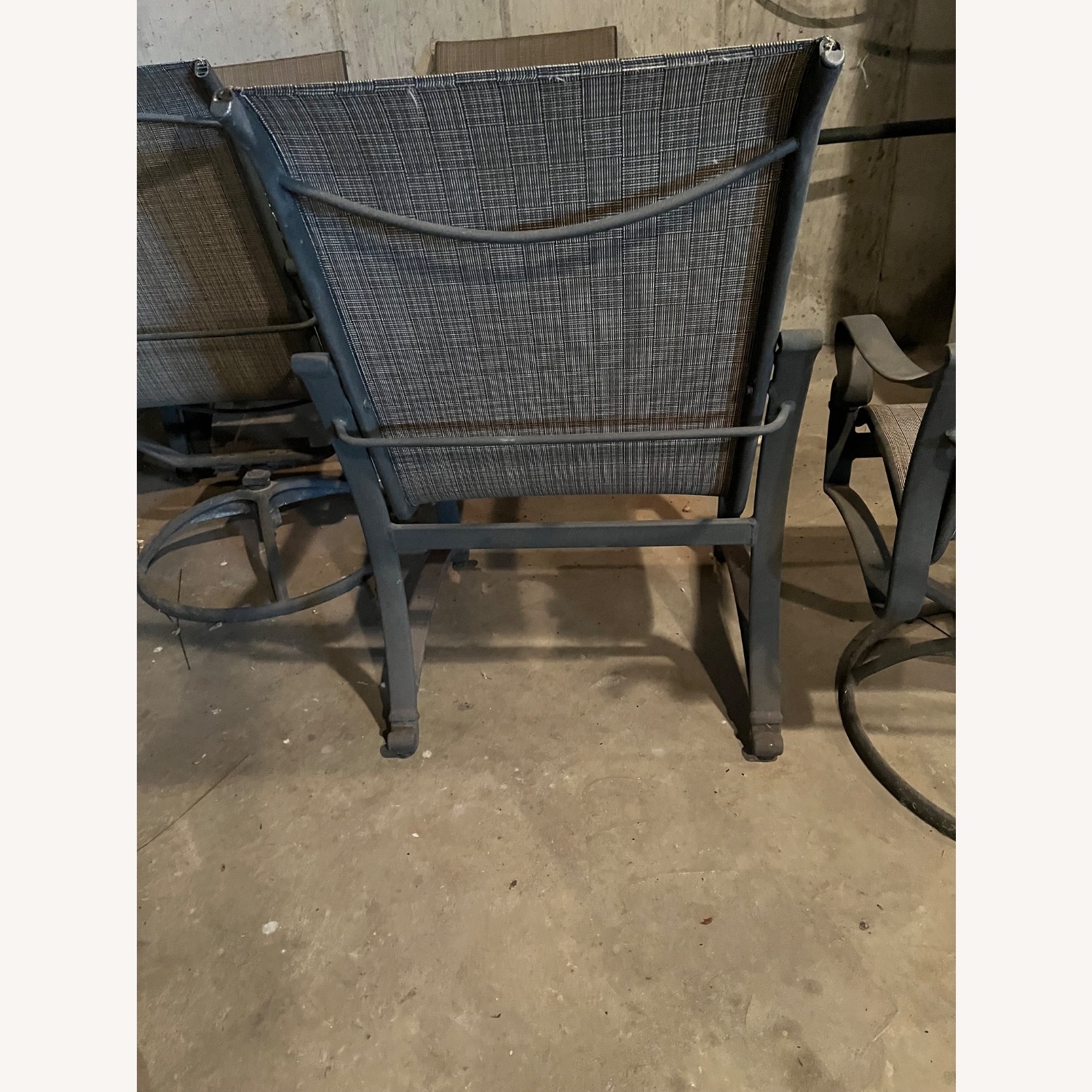 Brown Jordan Taupe Metal Patio Furniture - image-4